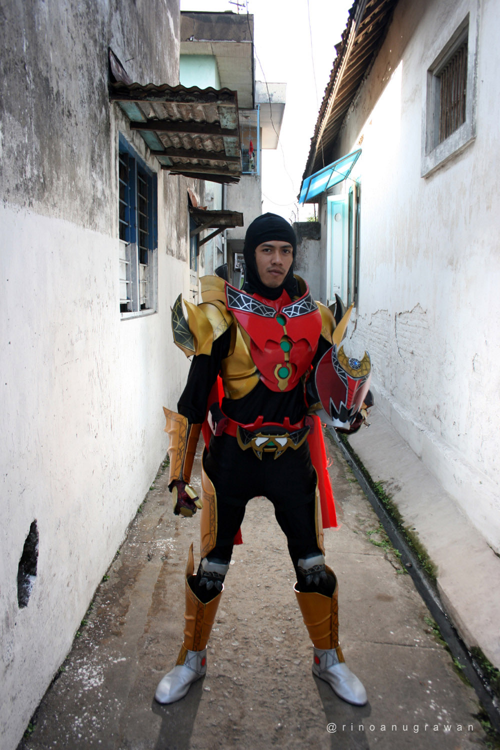 Foto : Rino Anugrawan dalam Proyek Fotonya "Indo cosplayer di Kota Malang"