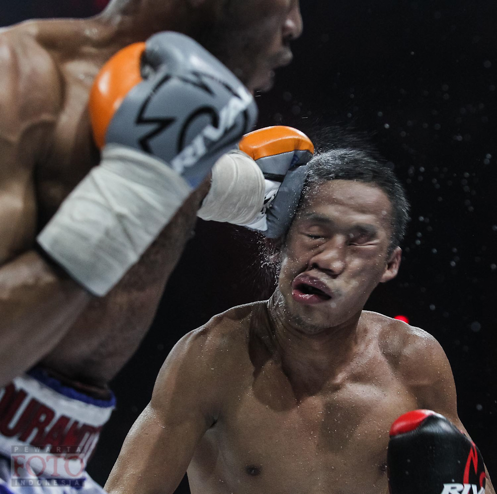 Daud Jordan Kalah TKO (Tecnical Knock-Out)